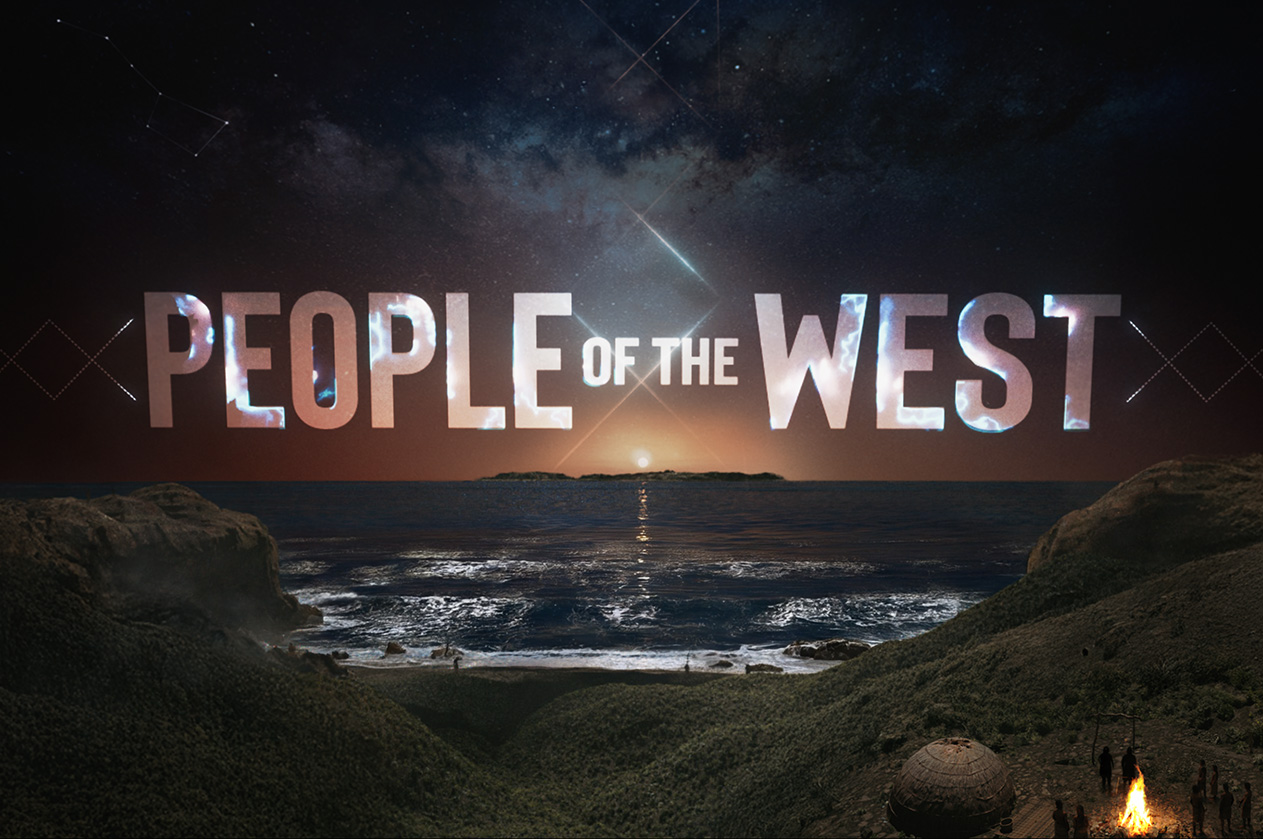 People of the West documentary series poster artwork