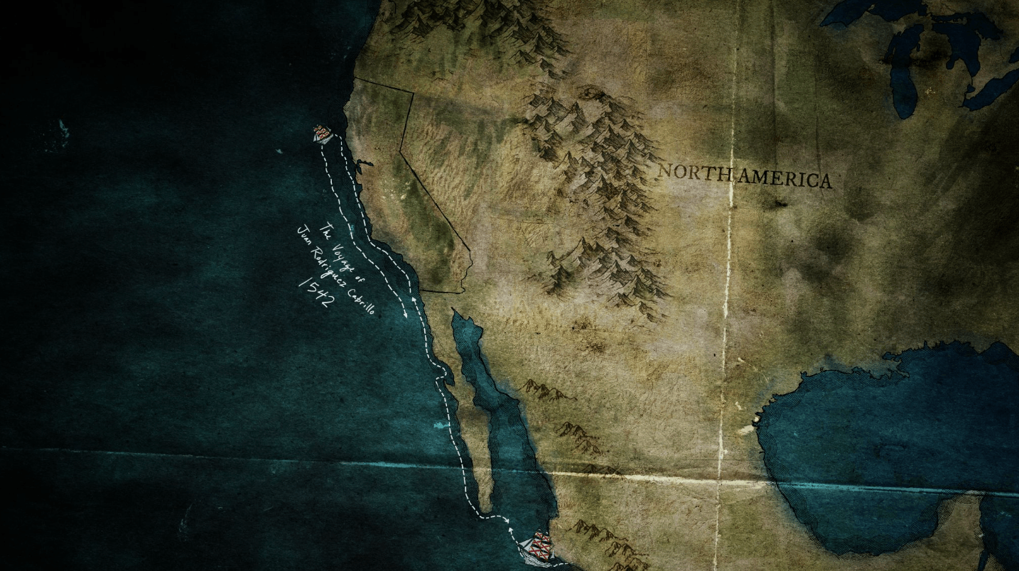 Map of featured regions